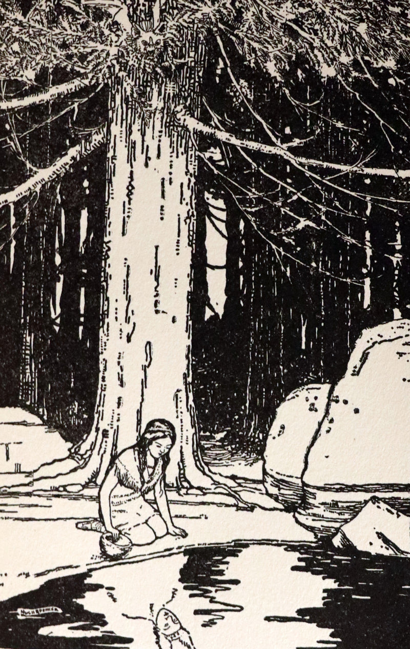 1917 Scarce Iroquois & Algonquin legends of the Great Lakes - The Boy Who Went to the East and other Indian Fairy Tales.