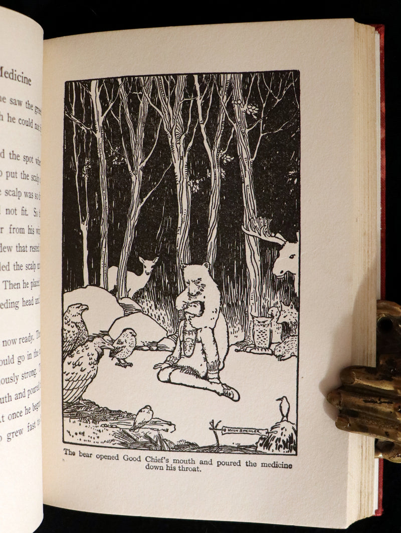 1917 Scarce Iroquois & Algonquin legends of the Great Lakes - The Boy Who Went to the East and other Indian Fairy Tales.