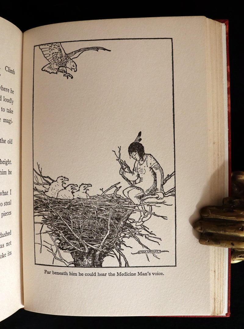 1917 Scarce Iroquois & Algonquin legends of the Great Lakes - The Boy Who Went to the East and other Indian Fairy Tales.