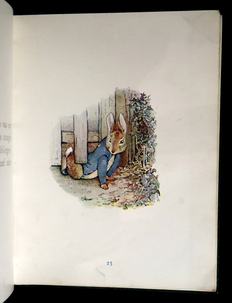 1904 Rare Early Printing - THE TALE OF PETER RABBIT illustrated by Beatrix Potter.