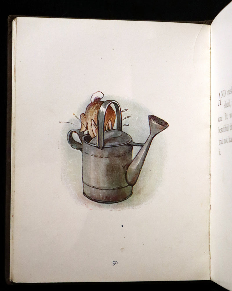 1904 Rare Early Printing - THE TALE OF PETER RABBIT illustrated by Beatrix Potter.