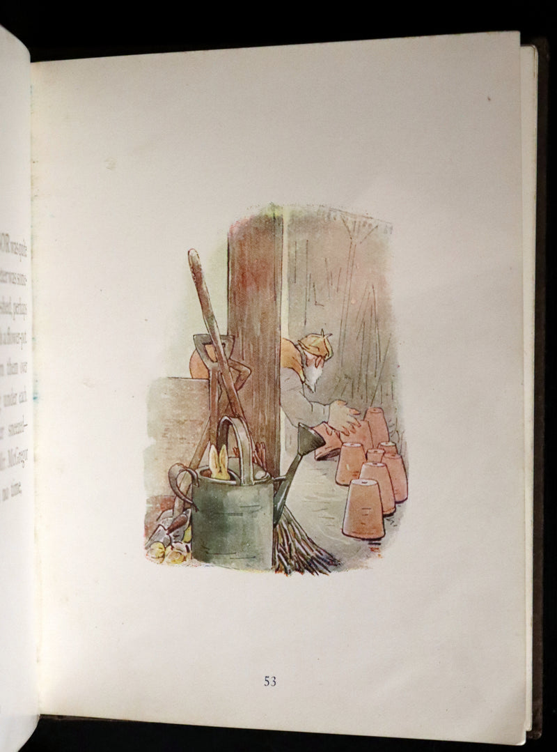 1904 Rare Early Printing - THE TALE OF PETER RABBIT illustrated by Beatrix Potter.