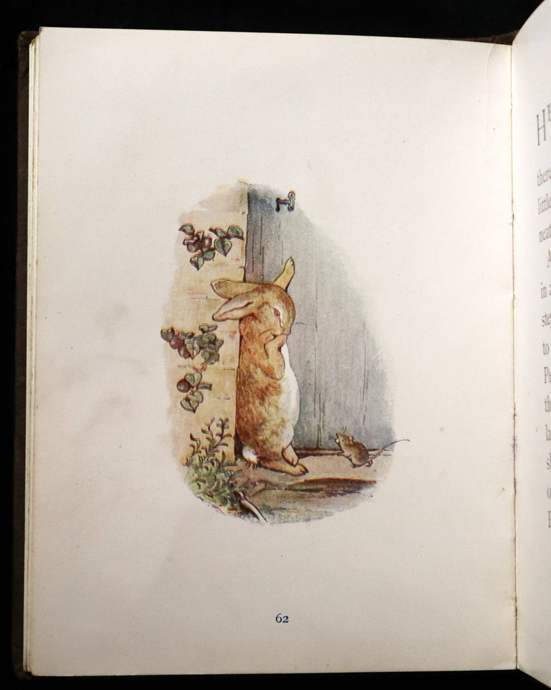 1904 Rare Early Printing - THE TALE OF PETER RABBIT illustrated by Beatrix Potter.