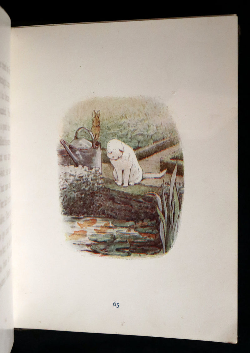 1904 Rare Early Printing - THE TALE OF PETER RABBIT illustrated by Beatrix Potter.