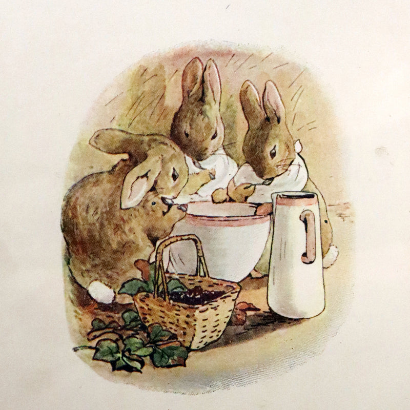 1904 Rare Early Printing - THE TALE OF PETER RABBIT illustrated by Beatrix Potter.