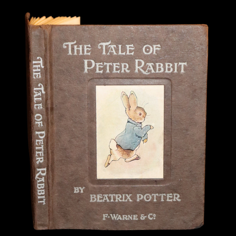 1904 Rare Early Printing - THE TALE OF PETER RABBIT illustrated by Beatrix Potter.