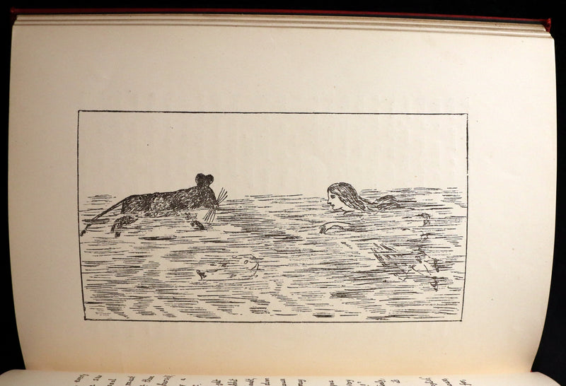 1886 Rare First Edition - Alice's Adventures Under Ground illustrated by Lewis Carroll.