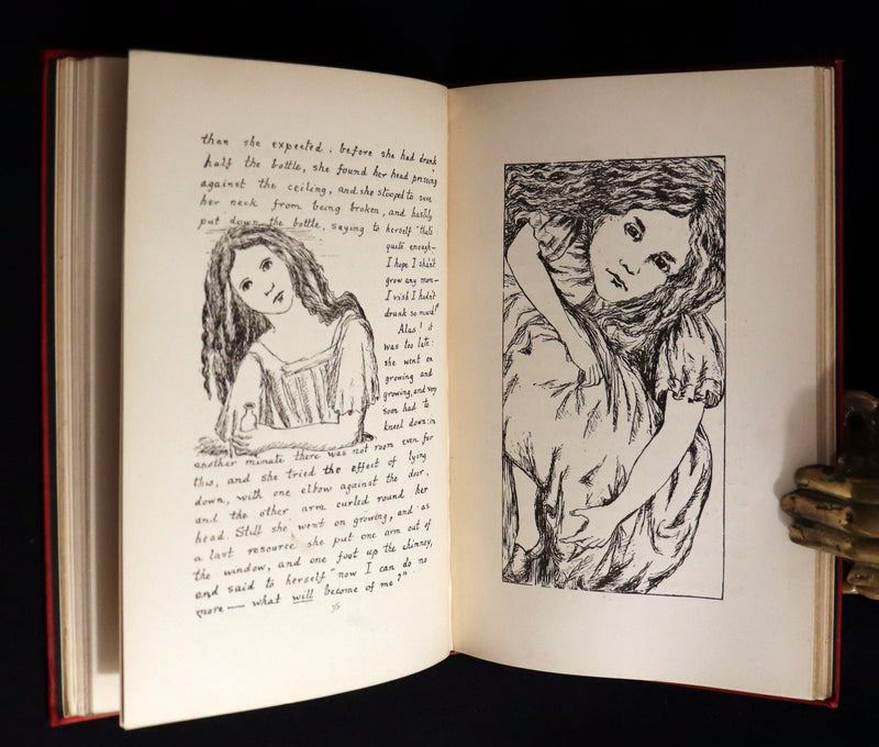 1886 Rare First Edition - Alice's Adventures Under Ground illustrated by Lewis Carroll.