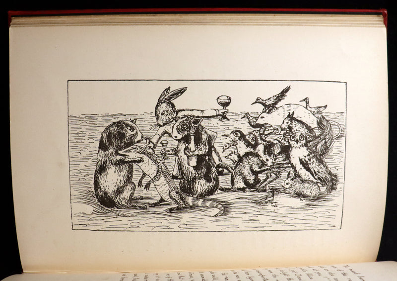1886 Rare First Edition - Alice's Adventures Under Ground illustrated by Lewis Carroll.