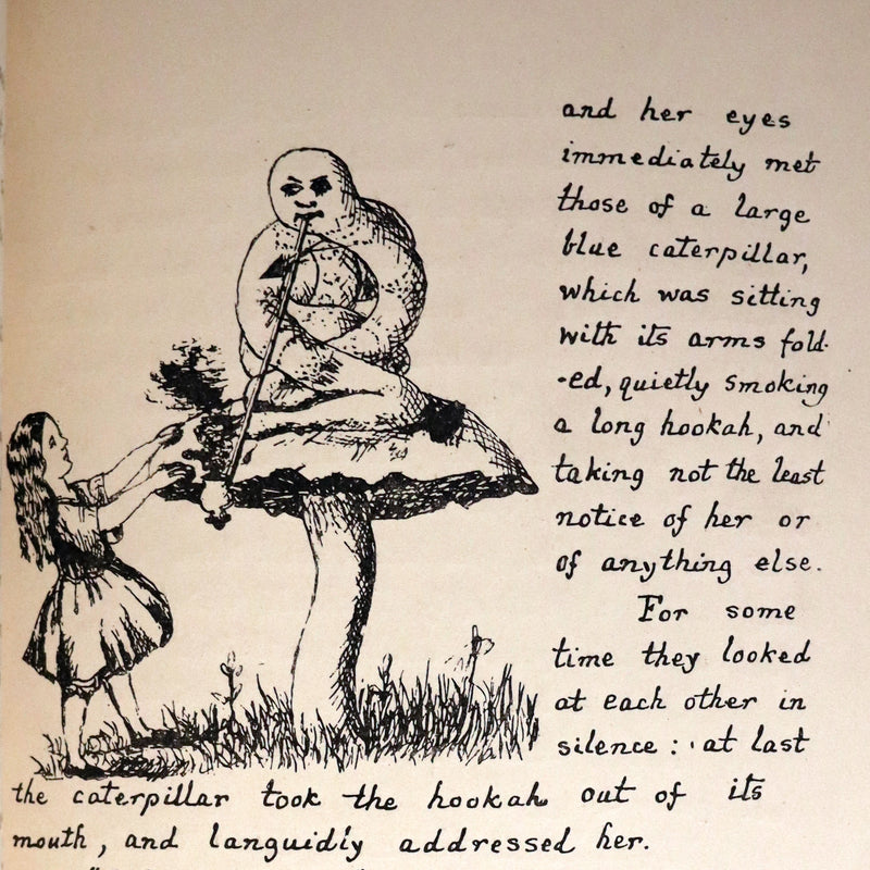1886 Rare First Edition - Alice's Adventures Under Ground illustrated by Lewis Carroll.