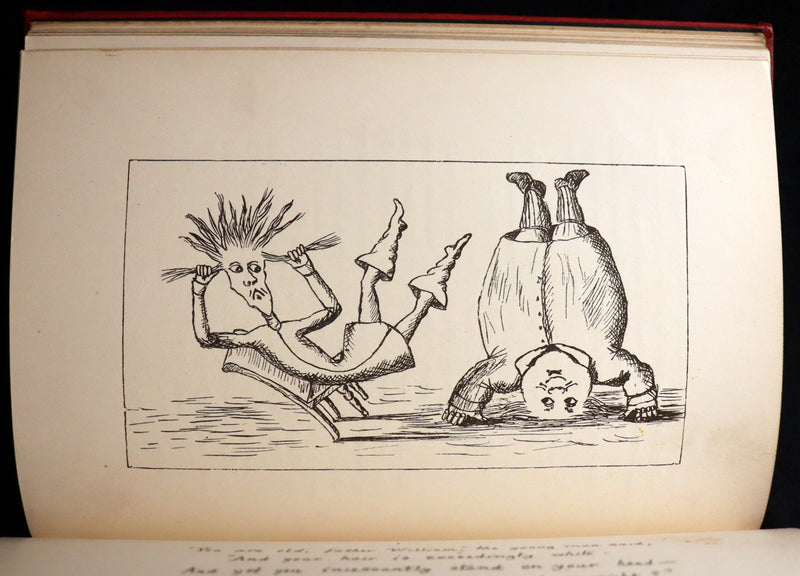 1886 Rare First Edition - Alice's Adventures Under Ground illustrated by Lewis Carroll.