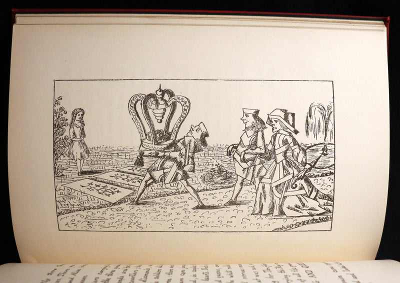 1886 Rare First Edition - Alice's Adventures Under Ground illustrated by Lewis Carroll.