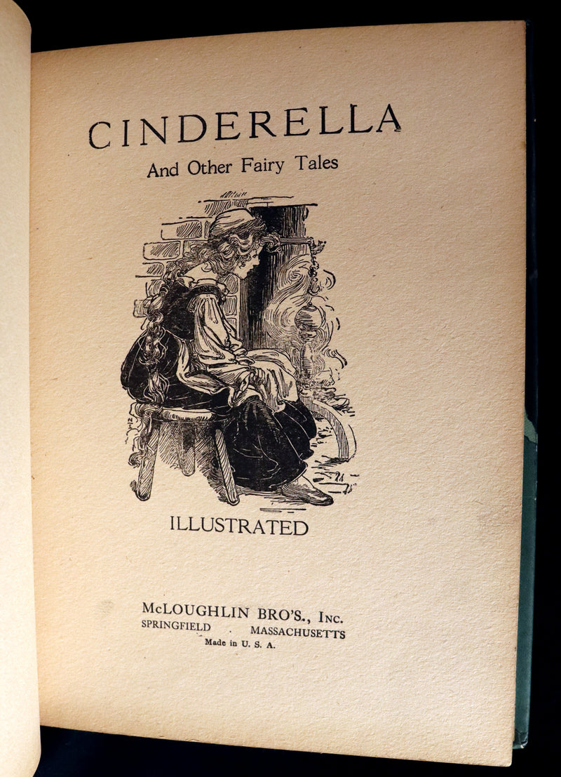 1900 Scarce Edition - Cinderella and other Fairy Tales published by McLoughlin.