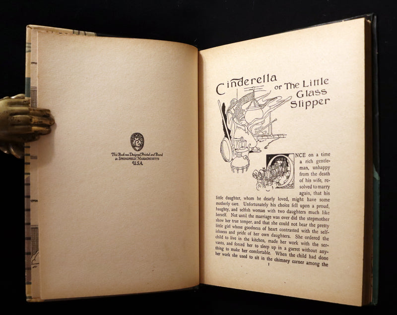 1900 Scarce Edition - Cinderella and other Fairy Tales published by McLoughlin.