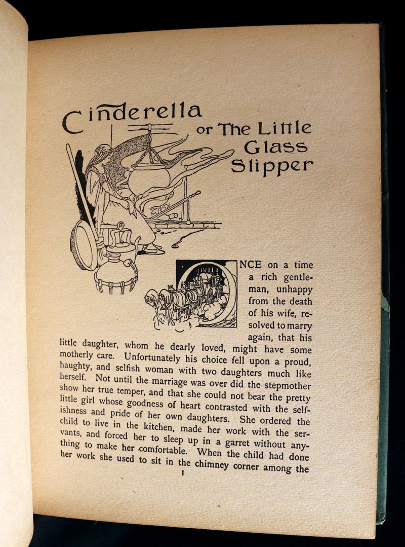 1900 Scarce Edition - Cinderella and other Fairy Tales published by McLoughlin.