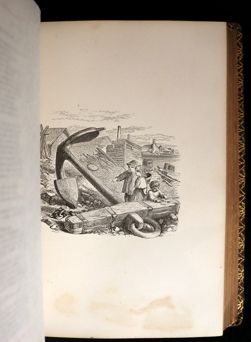 1870 Rare with Longfellow Signature - The Poetical Works of Henry Wadsworth Longfellow.