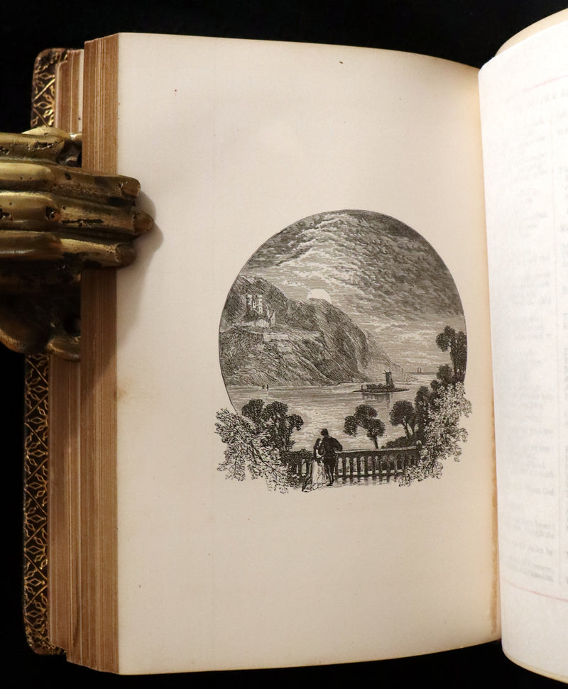 1870 Rare with Longfellow Signature - The Poetical Works of Henry Wadsworth Longfellow.