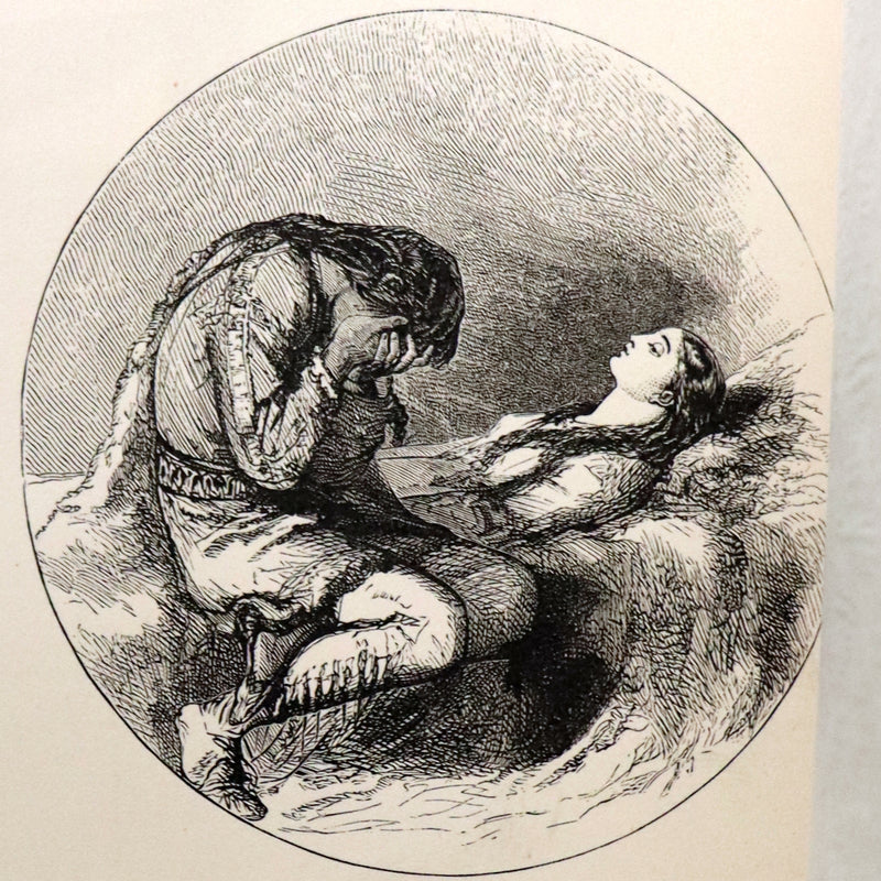 1870 Rare with Longfellow Signature - The Poetical Works of Henry Wadsworth Longfellow.