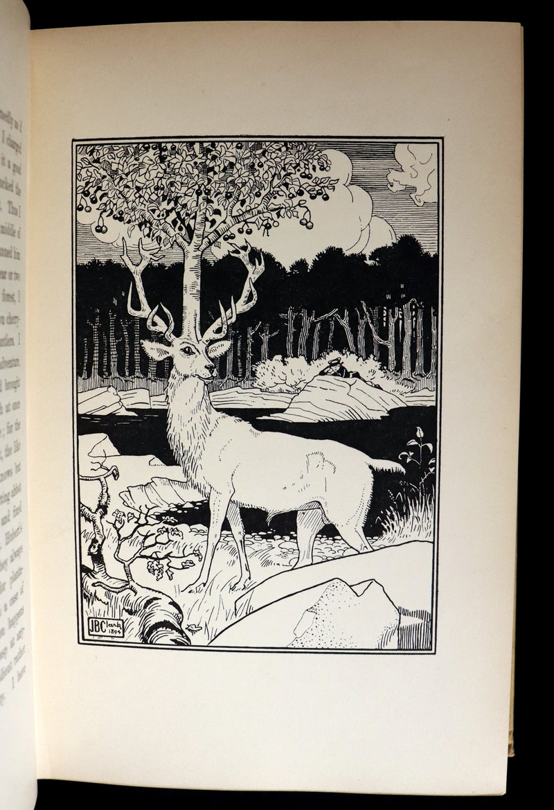 1895 First Edition illustrated by Strang & Clark - The Surprising Adventures of Baron MUNCHAUSEN.