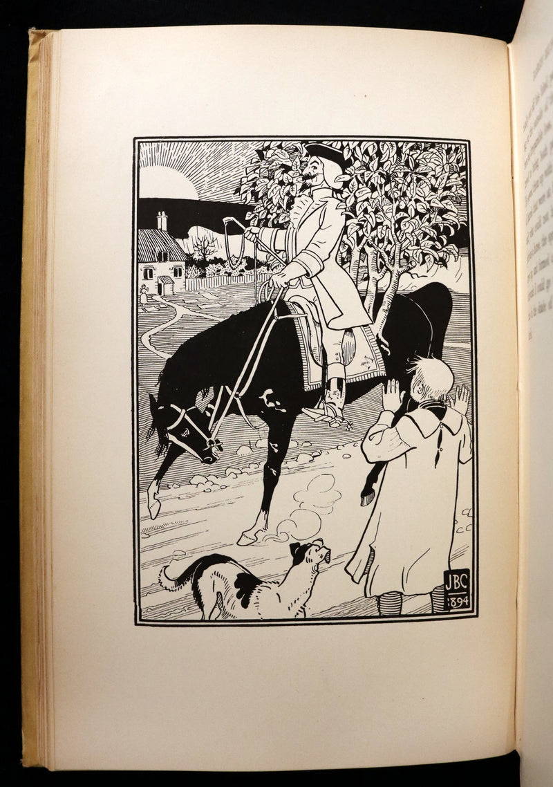 1895 First Edition illustrated by Strang & Clark - The Surprising Adventures of Baron MUNCHAUSEN.