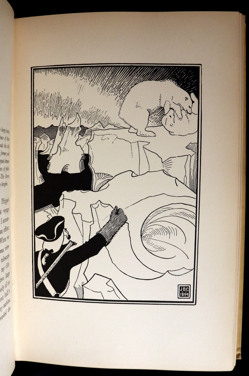 1895 First Edition illustrated by Strang & Clark - The Surprising Adventures of Baron MUNCHAUSEN.