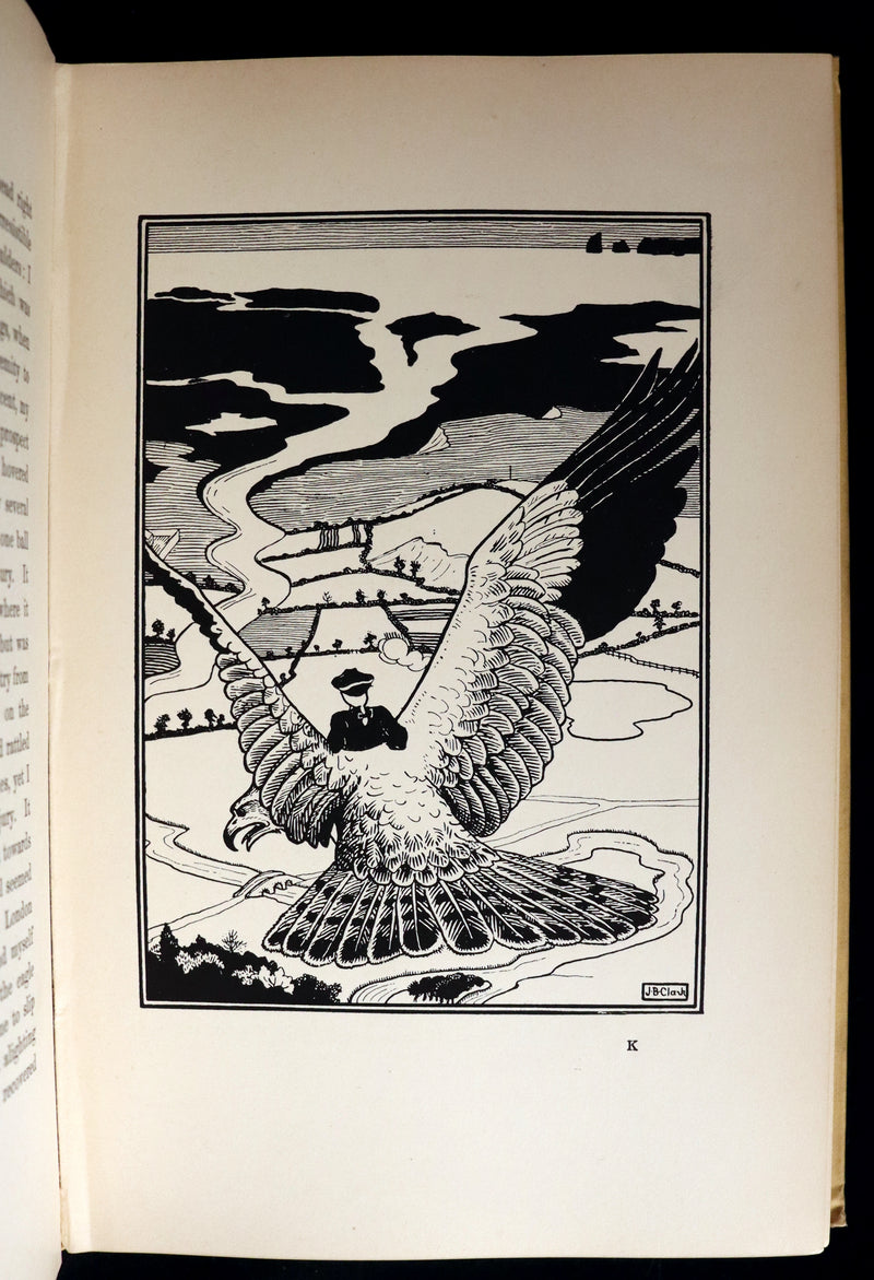 1895 First Edition illustrated by Strang & Clark - The Surprising Adventures of Baron MUNCHAUSEN.