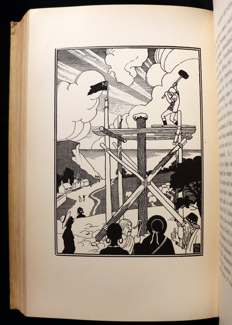 1895 First Edition illustrated by Strang & Clark - The Surprising Adventures of Baron MUNCHAUSEN.