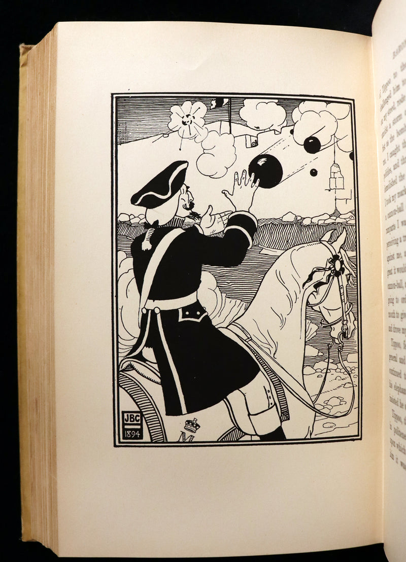 1895 First Edition illustrated by Strang & Clark - The Surprising Adventures of Baron MUNCHAUSEN.