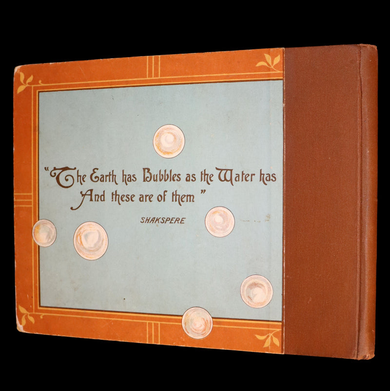 1887 Rare First Edition ~ BUBBLES A children's picture book with descriptive verses by A. M. Lockyer.