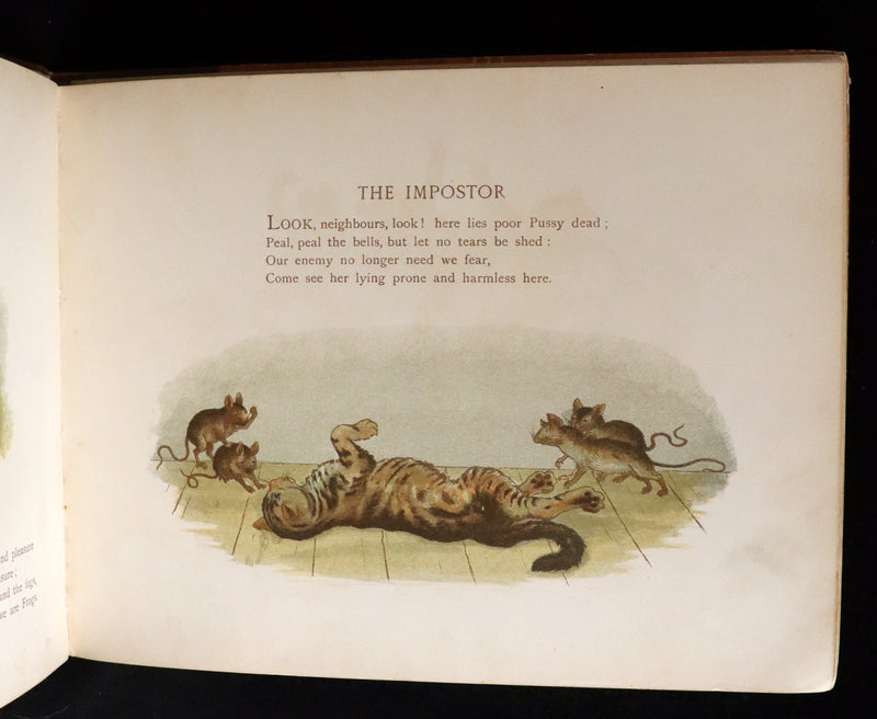 1887 Rare First Edition ~ BUBBLES A children's picture book with descriptive verses by A. M. Lockyer.