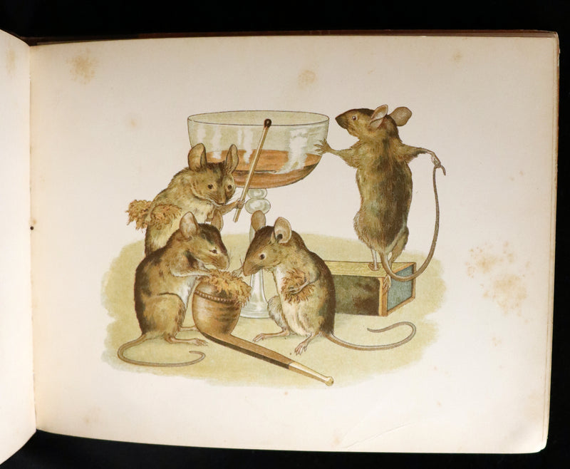 1887 Rare First Edition ~ BUBBLES A children's picture book with descriptive verses by A. M. Lockyer.