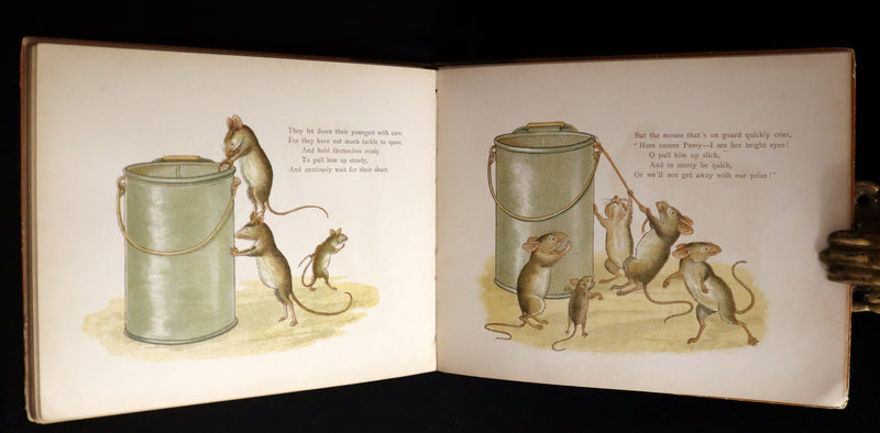 1887 Rare First Edition ~ BUBBLES A children's picture book with descriptive verses by A. M. Lockyer.