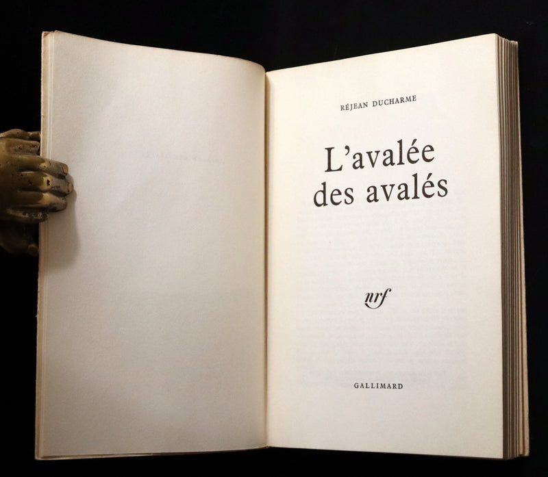 1966 Rare First Edition French Book - L'Avalée des avalés (The Swallower Swallowed) by Réjean Ducharme.