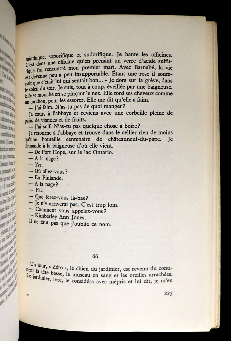 1966 Rare First Edition French Book - L'Avalée des avalés (The Swallower Swallowed) by Réjean Ducharme.