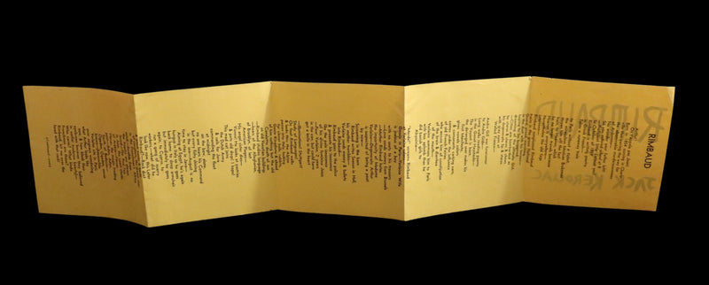 1960 Scarce First edition, First printing (priced 35c) - RIMBAUD by Jack KEROUAC.