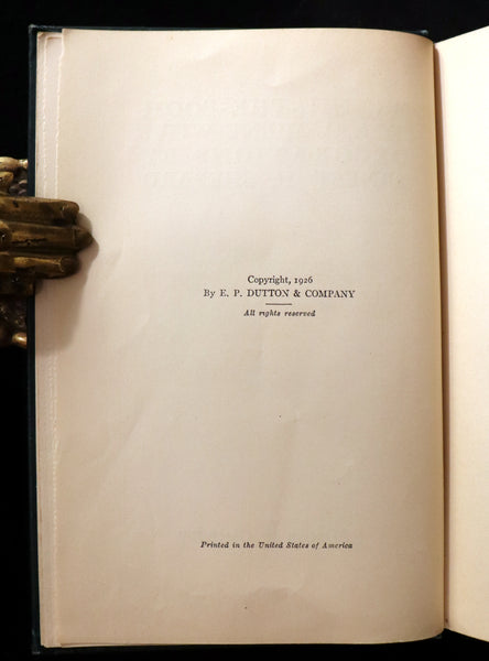 1926 Rare First Edition - WINNIE-THE-POOH by A.A. Milne & Illustrated by E.H. Shepard.