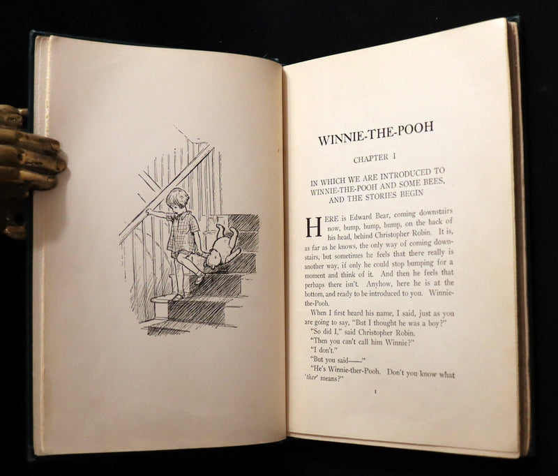 1926 Rare First Edition - WINNIE-THE-POOH by A.A. Milne & Illustrated by E.H. Shepard.