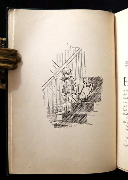 1926 Rare First Edition - WINNIE-THE-POOH by A.A. Milne & Illustrated by E.H. Shepard.