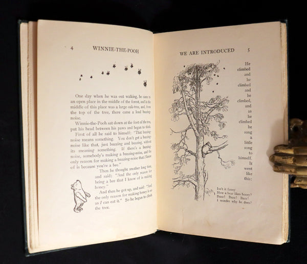 1926 Rare First Edition - WINNIE-THE-POOH by A.A. Milne & Illustrated by E.H. Shepard.