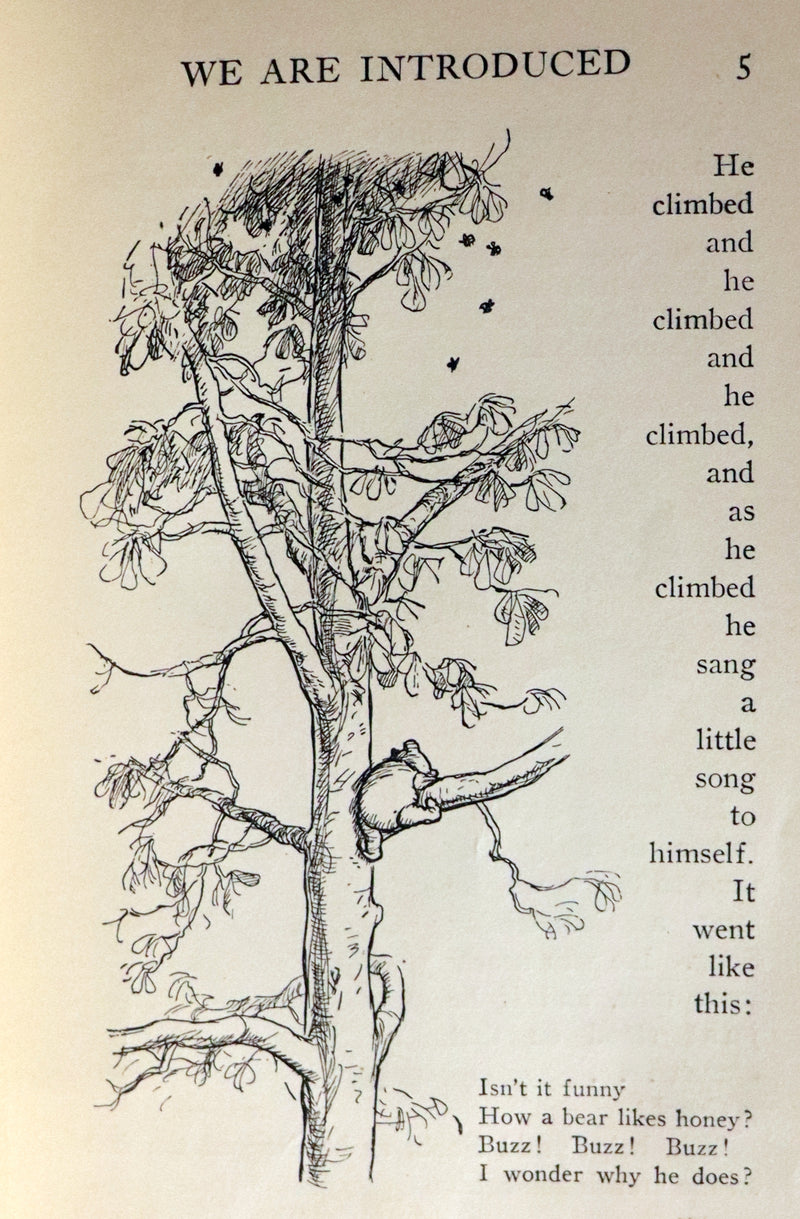 1926 Rare First Edition - WINNIE-THE-POOH by A.A. Milne & Illustrated by E.H. Shepard.