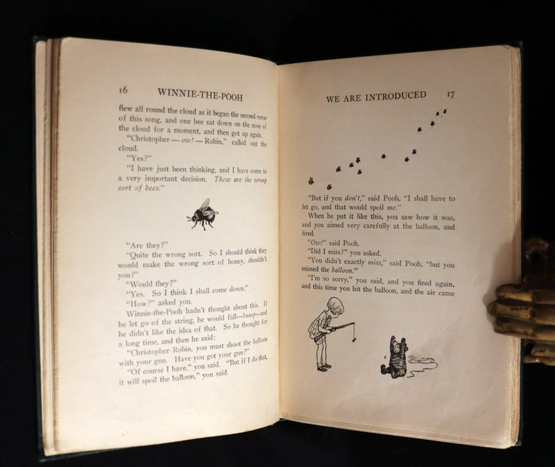 1926 Rare First Edition - WINNIE-THE-POOH by A.A. Milne & Illustrated by E.H. Shepard.