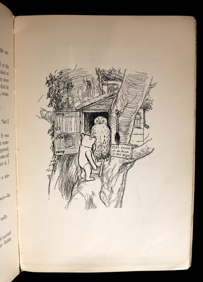 1926 Rare First Edition - WINNIE-THE-POOH by A.A. Milne & Illustrated by Shepard.