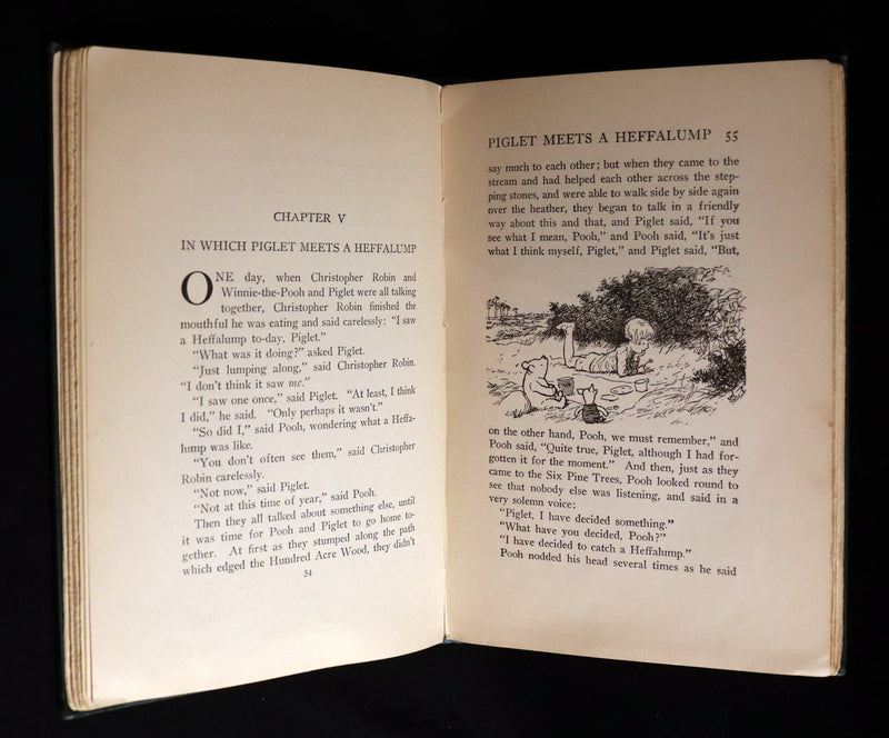 1926 Rare First Edition - WINNIE-THE-POOH by A.A. Milne & Illustrated by E.H. Shepard.