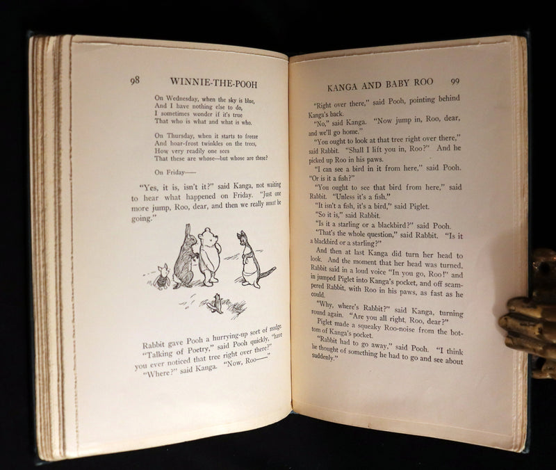 1926 Rare First Edition - WINNIE-THE-POOH by A.A. Milne & Illustrated by Shepard.