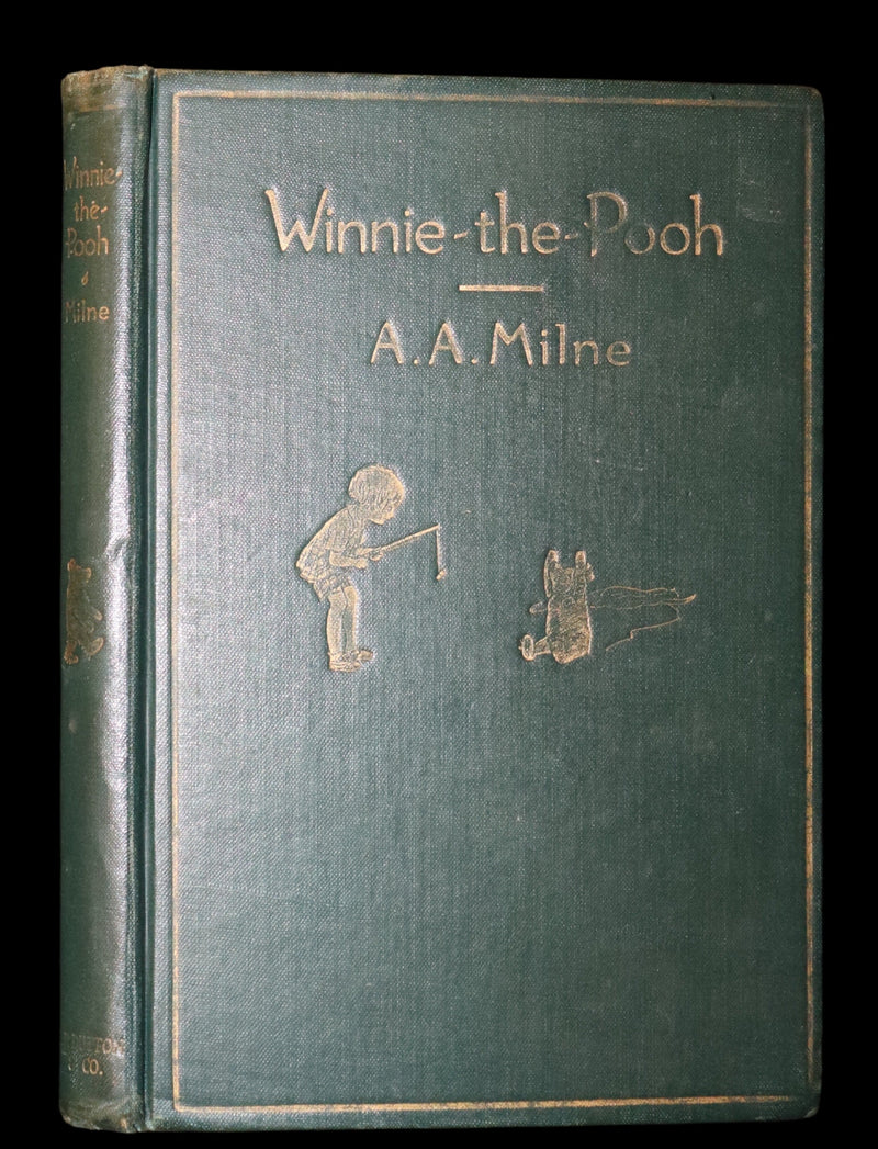 1926 Rare First Edition - WINNIE-THE-POOH by A.A. Milne & Illustrated by E.H. Shepard.