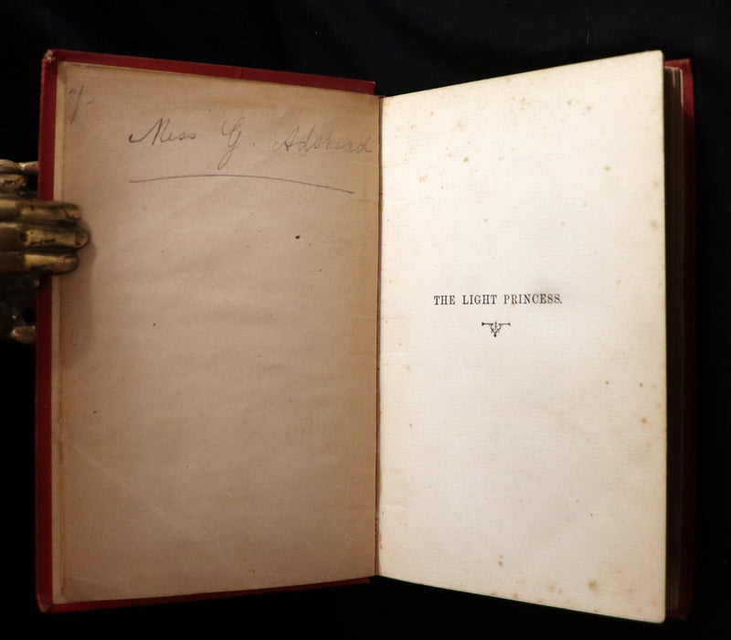 1890 Scarce Book - THE LIGHT PRINCESS and Other Fairy Stories by George Macdonald.