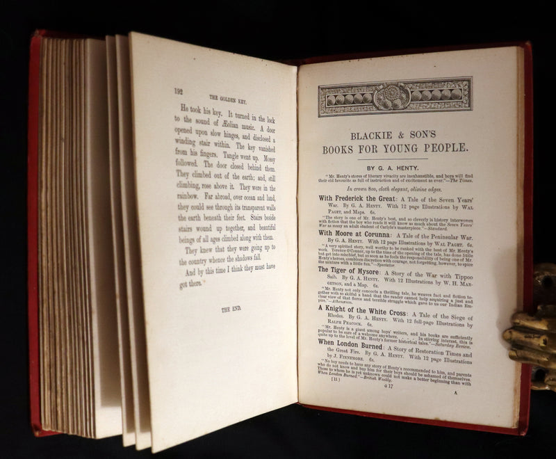 1890 Scarce Book - THE LIGHT PRINCESS and Other Fairy Stories by George Macdonald.
