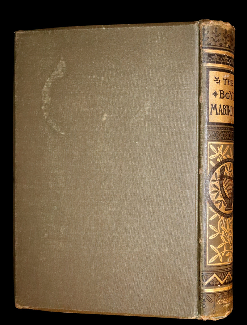 1881 Rare First Edition - The Boy's Mabinogion being the Earliest Welsh Tales of King Arthur.