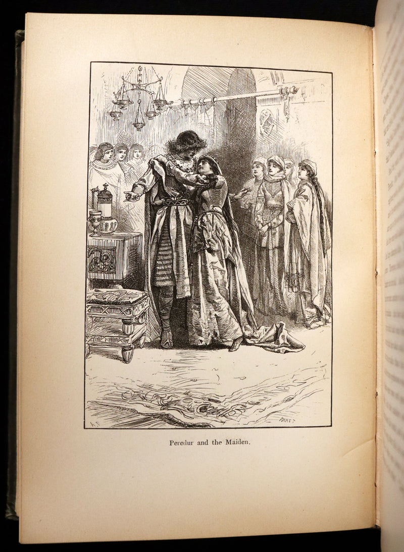 1881 Rare First Edition - The Boy's Mabinogion being the Earliest Welsh Tales of King Arthur.