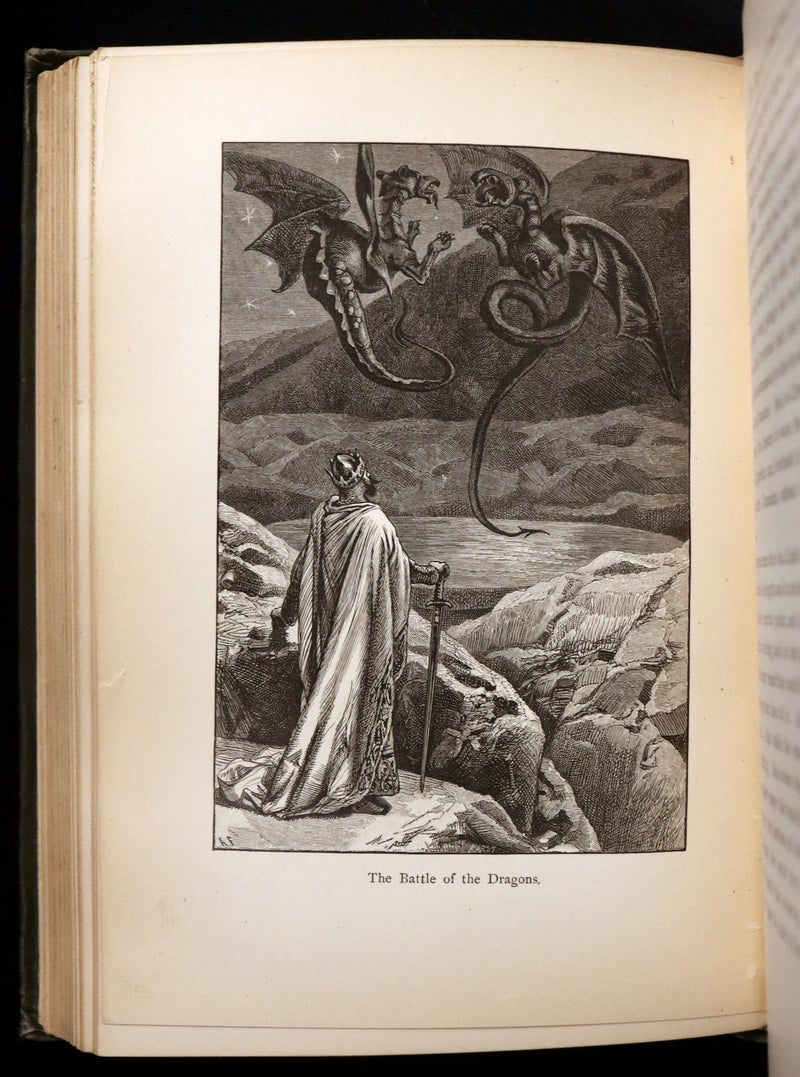 1881 Rare First Edition - The Boy's Mabinogion being the Earliest Welsh Tales of King Arthur.